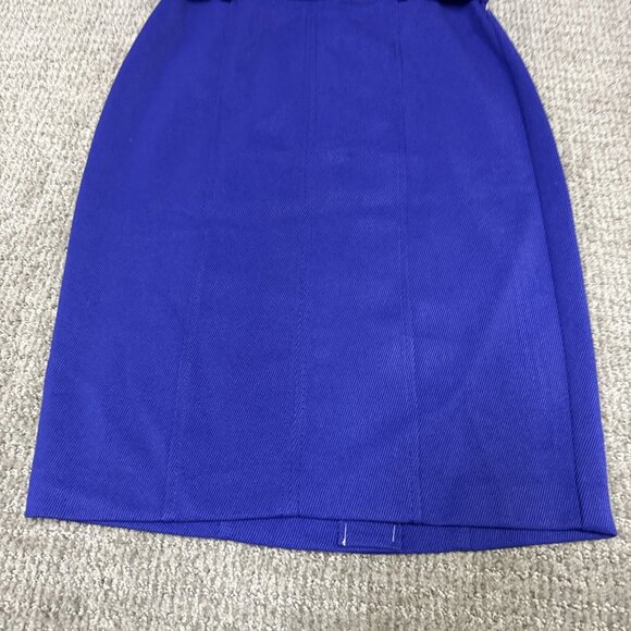 Ann Taylor Skirt Purple Belted Women’s Size 0 Petite NWT - Picture 6 of 11